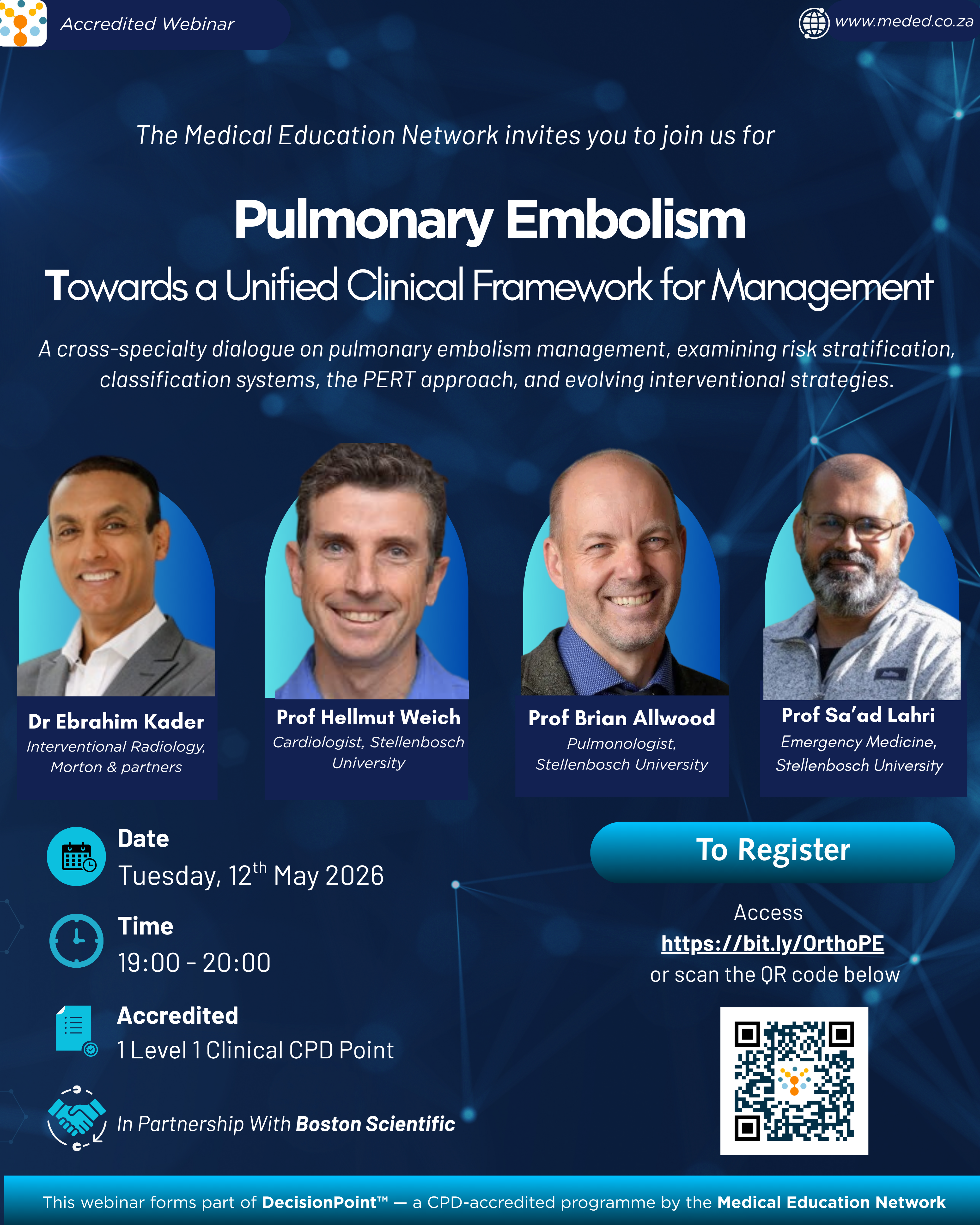 Pulmonary Embolism Webinar